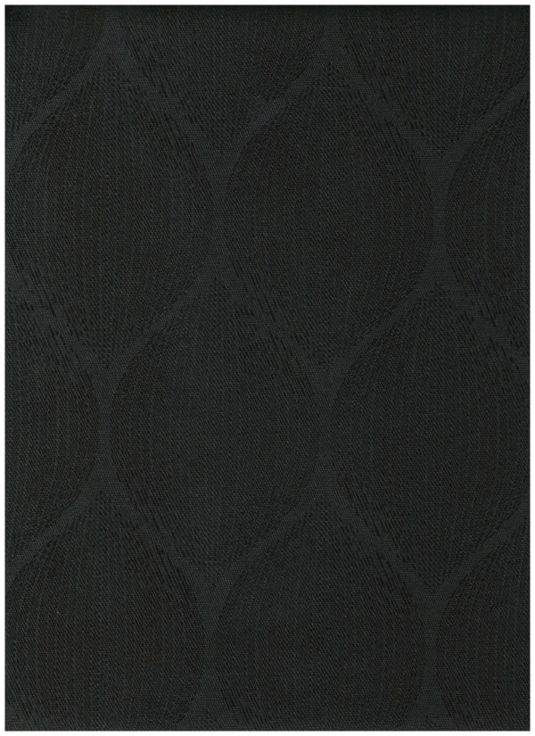 akryldug i sort med ensfarvet mønster fra munketex