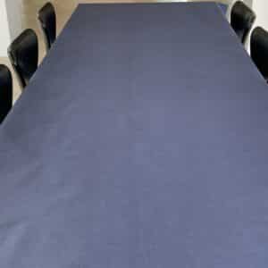 Textildug Ensfarvet marineblå, med aniskrid, A0019, Dali Mare 140 cm fra munketex