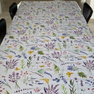Voksdug Vilde blomster og sommerfugle, G5068-01