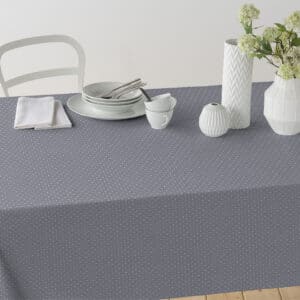 Textildug Grå med små firkanter, GT6007